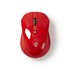 Afbeelding van Nedis draadloze muis tweehandig rood, Afbeelding 1