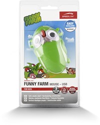 Afbeelding van Speedlink Funny Farm Mouse - USB - Grasshopper